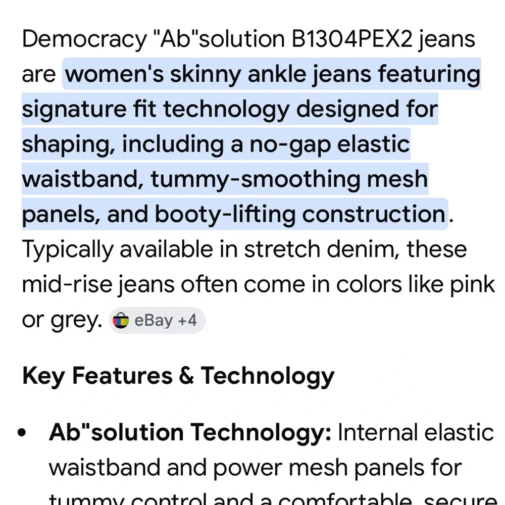 Democracy Tan/Brown Jeans - Picture 6 of 6